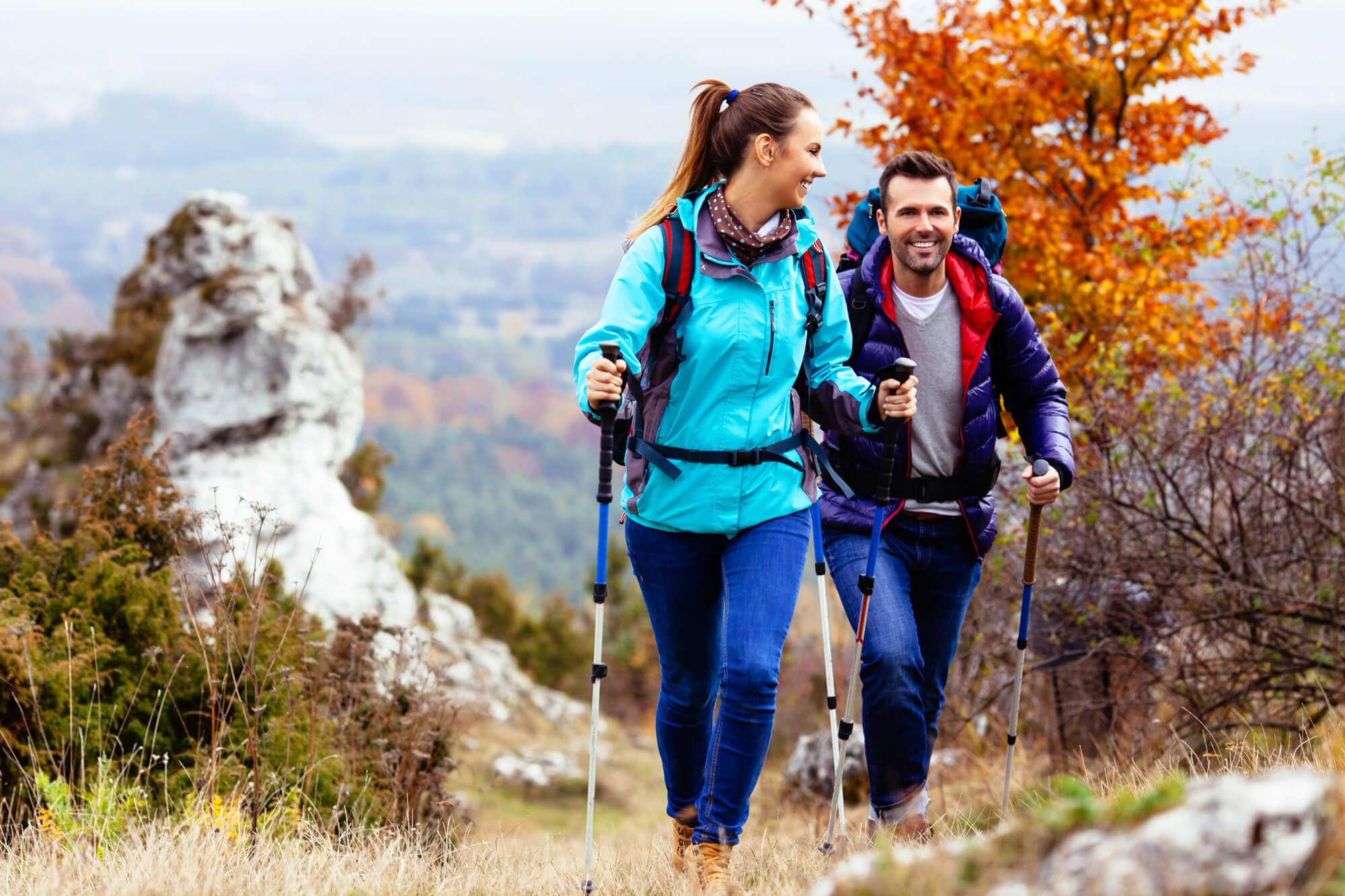 nordic walking a chudnutie