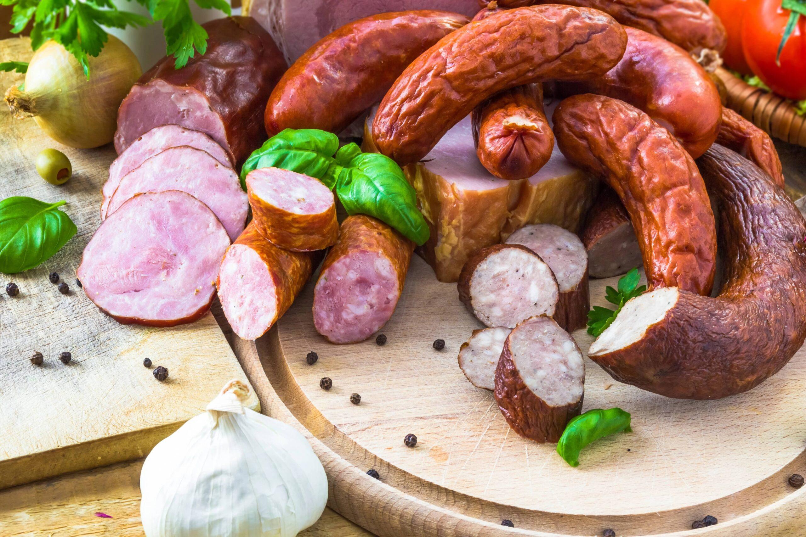 priemyselne spracované mäso